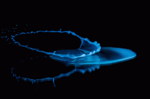 high speed photography milk droplet nikon surreal art neon macro reflection formation dslr